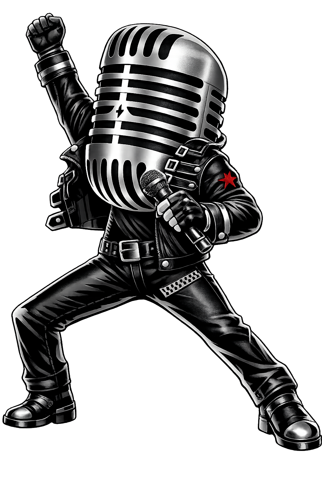 Concert karaoke energy at AJ’s on East Court in Downtown Des Moines